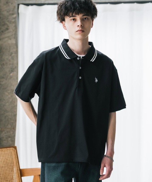 U.S. POLO ASSN.（ユーエスポロアッスン） ポロシャツ 別注コラボ 無地