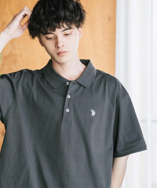 U.S. POLO ASSN.（ユーエスポロアッスン） ポロシャツ 別注コラボ 無地