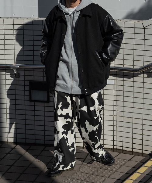 「kutir」 スタジャン LARGE マスタード メンズ_画像3