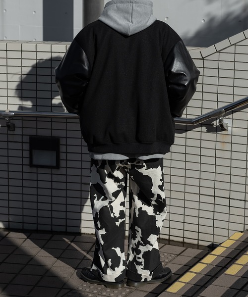 「kutir」 スタジャン LARGE マスタード メンズ_画像5