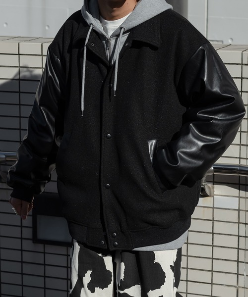 「kutir」 スタジャン LARGE マスタード メンズ_画像7