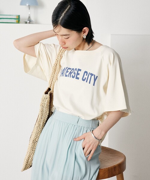 tシャツ ワンショルギャザーTシャツ レディース LADY LIKE tシャツ サイドギャザーワンショルダートップス