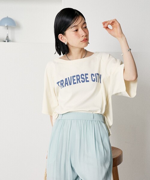 FREAK'S STORE（フリークスストア） tシャツ 2way スムースロゴTシャツ