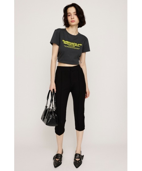 tシャツ 「WEB限定」COMPACT PRINT T/SH コンパクト プリント ティーシャツ 半袖 夏服 Tシャツ レディース SLY tシャツ COMPACT LOGO T/SH コンパクト ロゴ Tシャツ 半袖