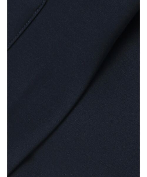 TONAL ネイビー タイトスカート TONAL（トーナル）の「バイカラーフロントZIPタイトスカート