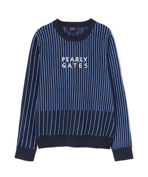 PEARLY GATES ストライプ セーター PEARLY GATES ニット セーター 「PEARLY GATES」ストライプ