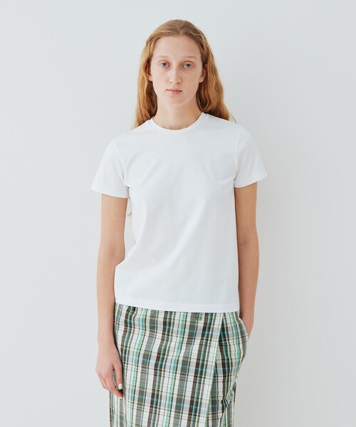 GALERIE VIE（ギャルリー ヴィー） tシャツ ファインコットン クルー