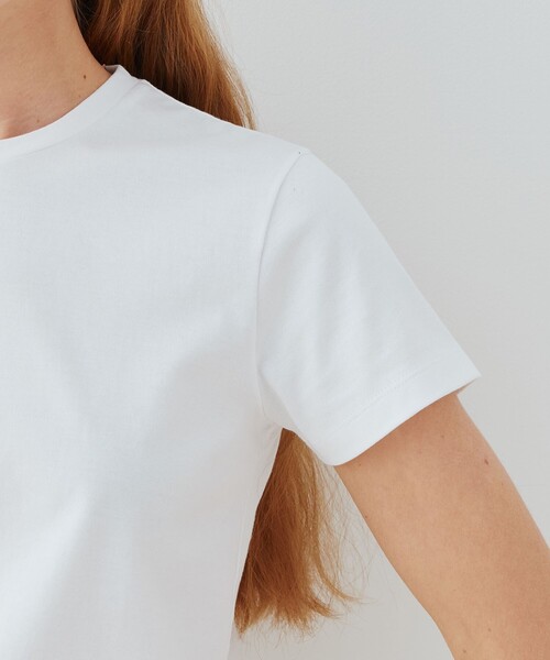 GALERIE VIE（ギャルリー ヴィー） tシャツ ファインコットン クルー