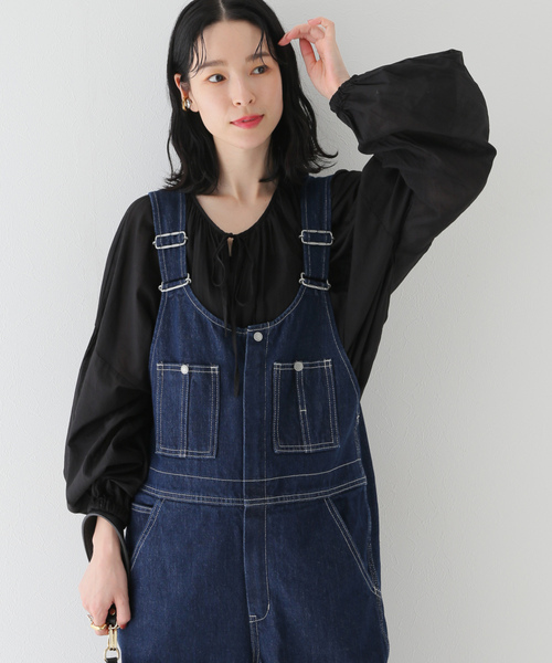 【新品】SLOBE IENA フルブラウス SLOBE IENA｜スローブイエナのシャツ/ブラウス（ブルー