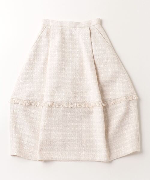 「SHIPS any」 ロングスカート 36 オフホワイト レディース_画像2