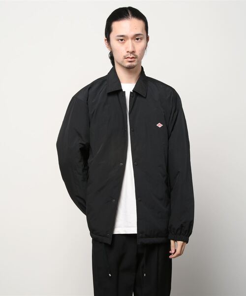 DANTON ブラックダウンジャケット Mサイズ Danton（ダントン） ダウンジャケット M ブラック メンズ : ZOZOTOWN