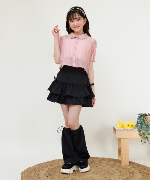 PINK HOUSE シャーリングキャミソール PINKHUNT（ピンクハント） ブラウス シャツ シャーリング キャミソール