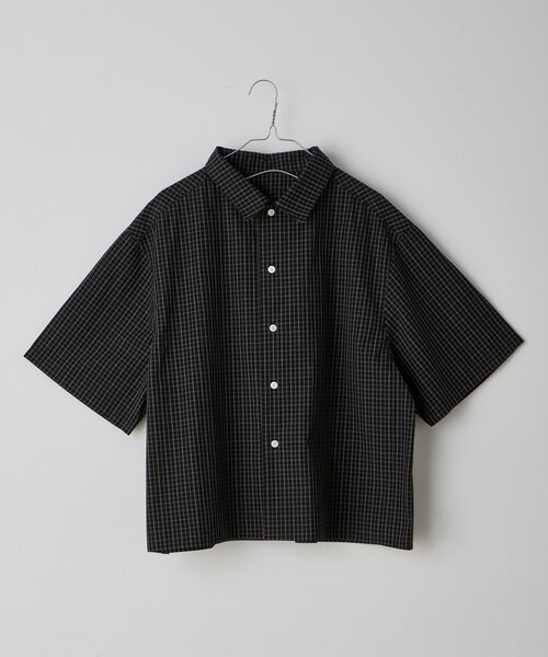 ブラウス シャツ 「WHIMSIC」ショートレングスチェックシャツ レディース メンズ WHIMSIC ブラウス シャツ 「WHIMSIC」ショートレングスチェック