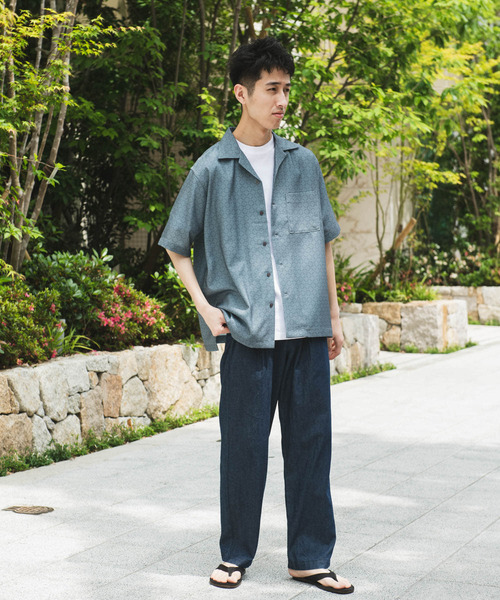 【格安saleスタート】 URBAN RESEARCH DOORS シャツ セオアルファアプリントオープン トップス