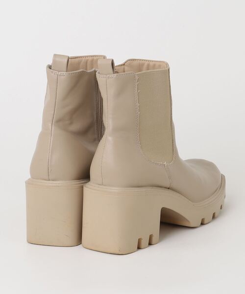 「VIVIAN」 ショートブーツ LL ベージュ レディース_画像2