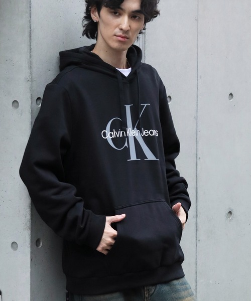 Calvin Klein（カルバン・クライン） パーカー CK MONOGRAM LOGO
