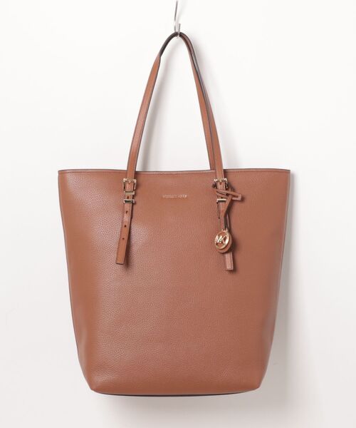 極美品✨　マイケルコース　トートバッグ　A4可　レザー　ブラウン　チャーム MICHAEL KORS（マイケルコース） バッグ トートバッグ 35T0GCFT7L A4