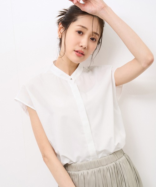 ROPE' PICNIC（ロペ ピクニック） ブラウス シャツ 「防シワ」リボン