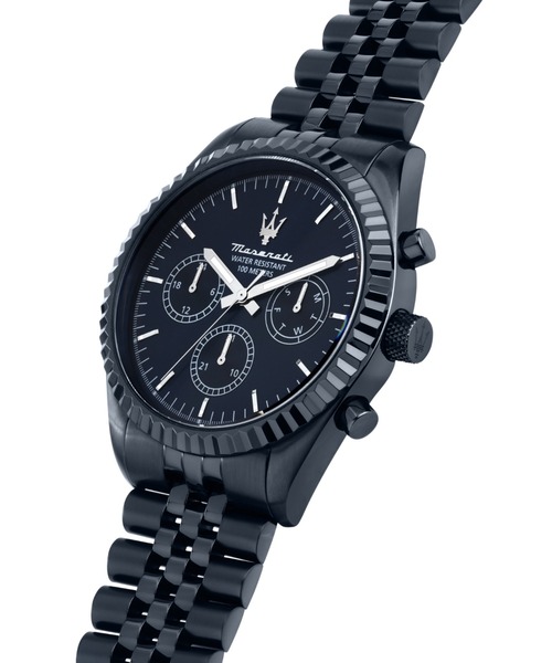腕時計 「Maserati/マセラティ」コンペティツィオーネ - 43mm マルチ ブルー ダイヤル ブルー ブレスレット メンズの画像
