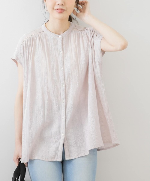 「URBAN RESEARCH Sonny Label」 半袖ブラウス FREE ピンク レディース