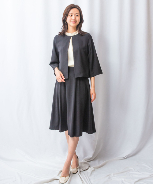 ナラカミーチェ（NARACAMICIE）/【NARACAMICIE】【セットアップ対応】ノーカラージャケット NARACAMICIE（ナラカミーチェ） ジャケット ノーカラージャケット