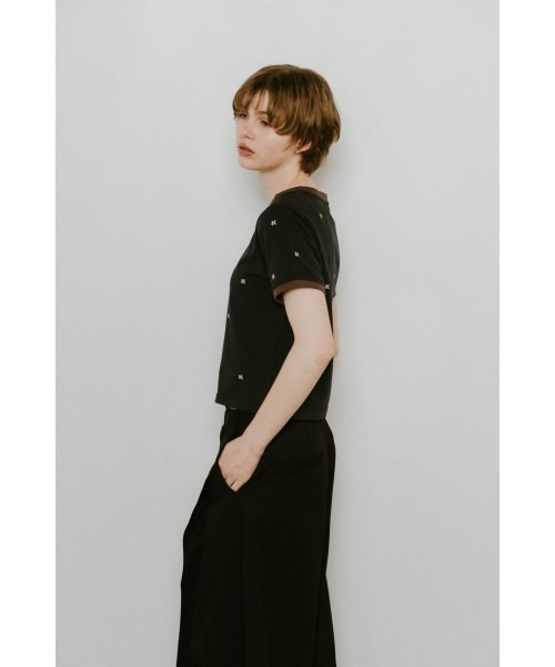 Knuth Marf tシャツ K motif mini T shirt レディース