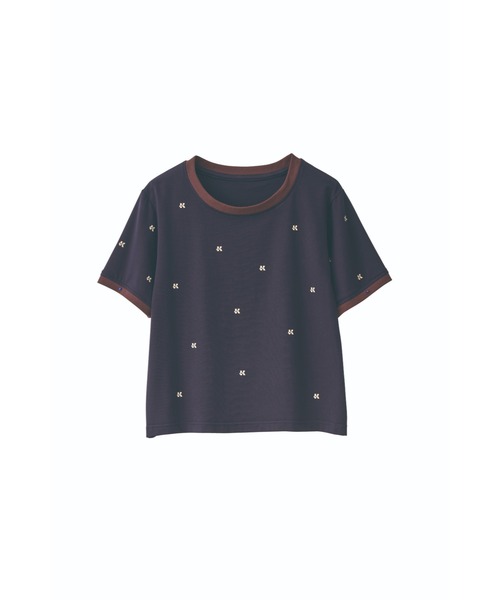 Knuth Marf tシャツ K motif mini T shirt レディース