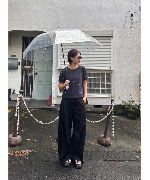 Knuth Marf tシャツ K motif mini T shirt レディース