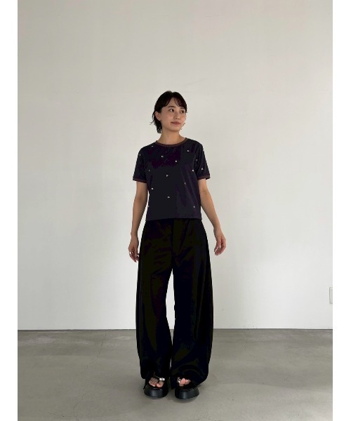 Knuth Marf tシャツ K motif mini T shirt レディース