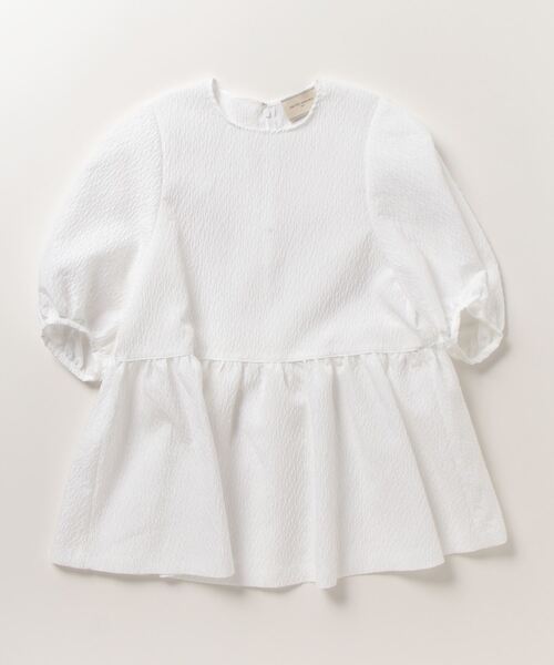 「UNITED ARROWS」 半袖ブラウス 36 オフホワイト レディース