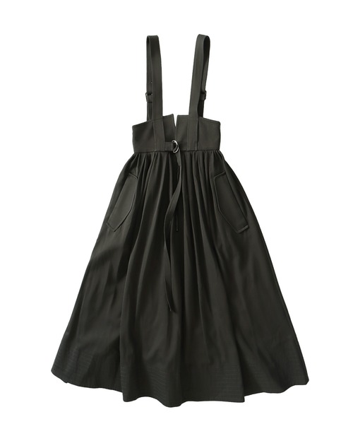 新品　DRESSLAVE ベルト付きジャンパースカート　38 DRESSLAVE（ドレスレイブ） スカート belted jumper skirt(ベルト付き