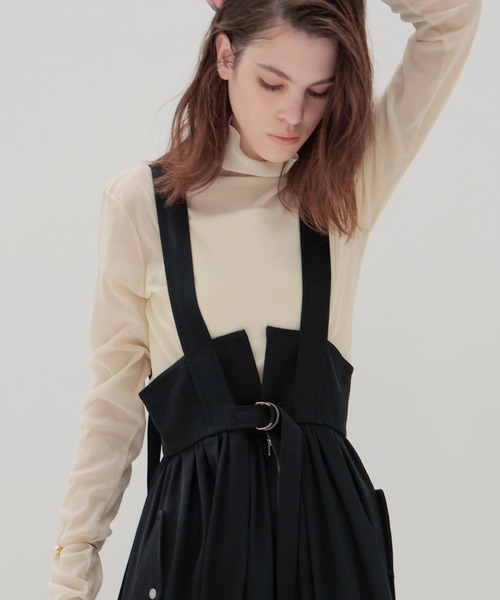 DRESSLAVE（ドレスレイブ） スカート belted jumper skirt(ベルト付き