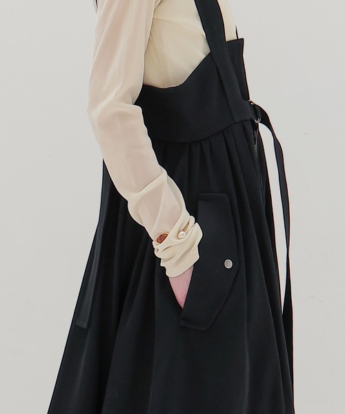 DRESSLAVE（ドレスレイブ） スカート belted jumper skirt(ベルト付き