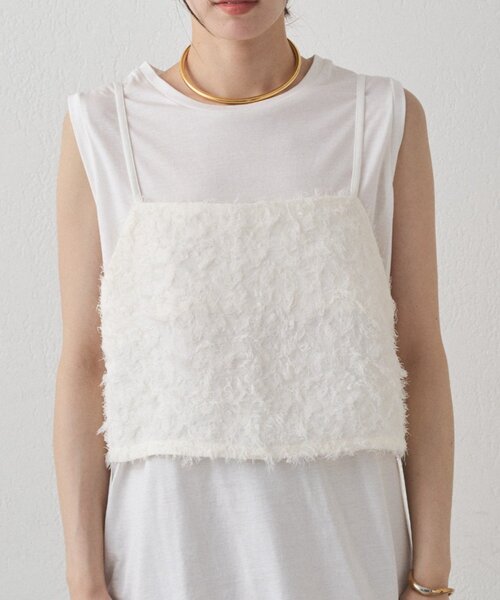 Loungedress ブラウス シャツ フェザービスチェ レディース