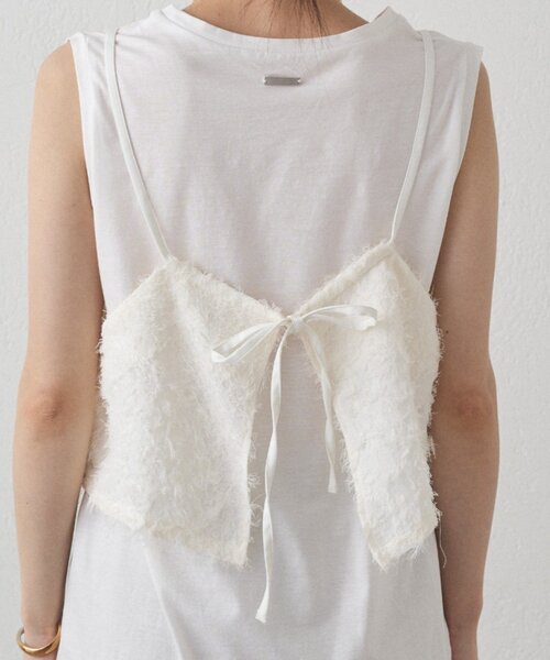 Loungedress ブラウス シャツ フェザービスチェ レディース