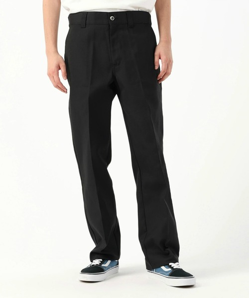 美品 ディッキーズ ツイル パンツ レギュラー フィット ブラック 黒 32 Dickies パンツ スケートボーディング ツイルパンツ レギュラー