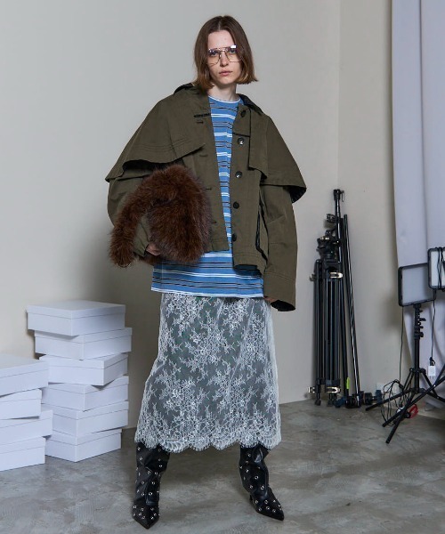 MAISON SPECIAL（メゾンスペシャル） スカート Multiway Velor Mermaid