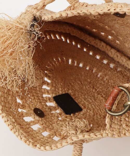 「MAISON N.H PARIS」 かごバッグ - ベージュ レディース_画像4