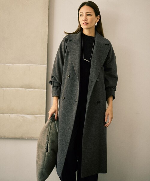 自由区（ジユウク） ニット セーター ヘアリーフォックスプルオーバー