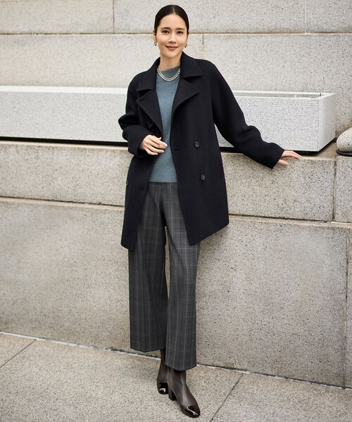 自由区（ジユウク） ニット セーター ヘアリーフォックスプルオーバー