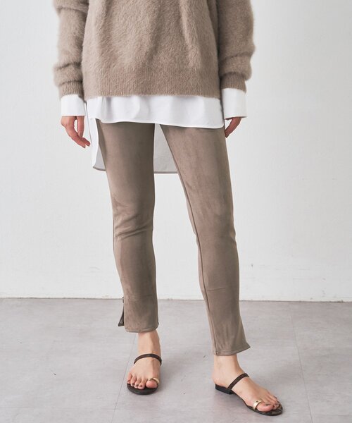 Whim Gazette ウィムガゼット　今期　レギンスZIP パンツ Whim Gazette パンツ レギンスZIPパンツ レディース : ZOZOTOWN