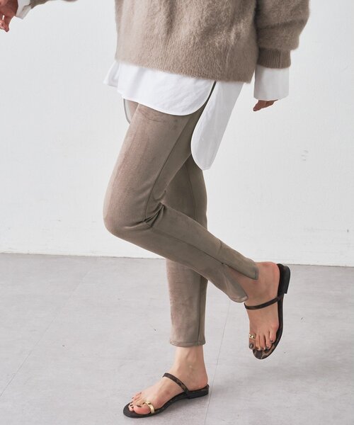 Whim Gazette（ウィム ガゼット） パンツ レギンスZIPパンツ