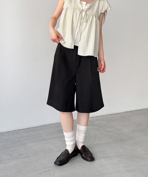 CANAL JEAN（キャナルジーン） ハーフパンツ ワイドパンツ パンツ El