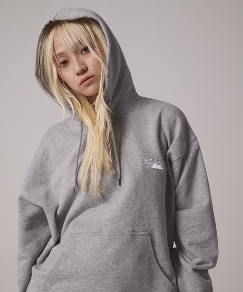 ⭐︎出品 FIRST DOWN（ファーストダウン） パーカー ロゴ スウェット パーカ