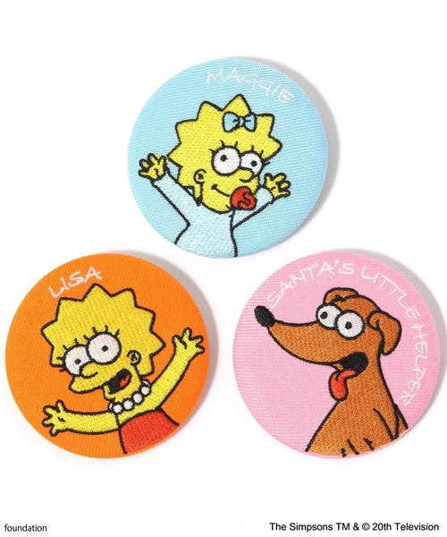 The Simpsons（ザ シンプソンズ） バッジ 「どの柄かお楽しみ♪」「The
