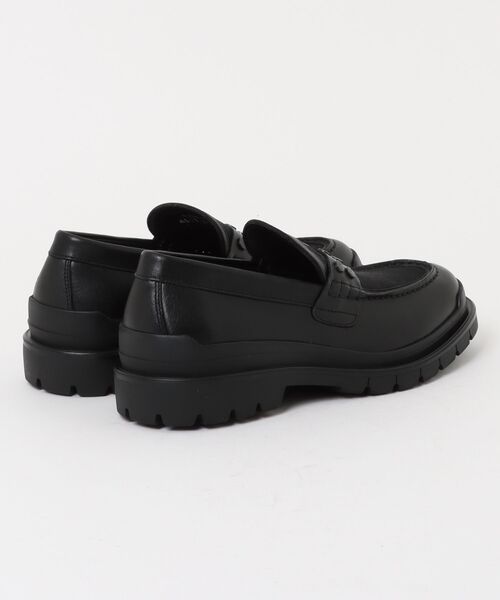G-STAR RAW ローファー BLAKE LOAFER/レザーxデニム 異素材ミックス