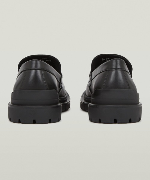 G-STAR RAW ローファー BLAKE LOAFER/レザーxデニム 異素材ミックス