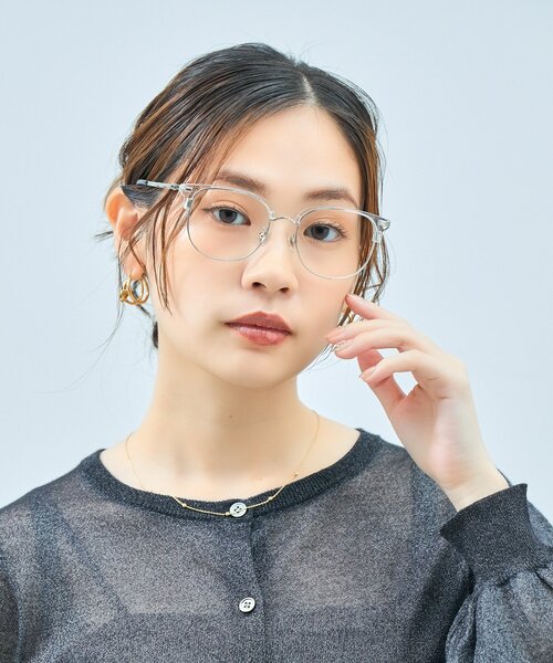 Zoff（ゾフ） 伊達メガネ メガネ 眼鏡 ウェリントン型 メガネ