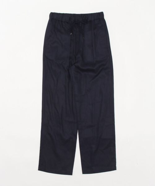 FRAMeWORKフレームワークのウールイージーパンツネイビーサイズ40 FRAMeWORK（フレームワーク） イージーパンツ 40 ネイビー レディース