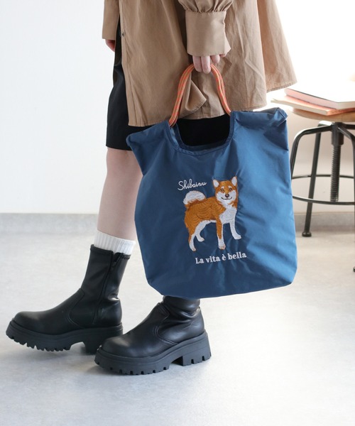 cepo（セポ） トートバッグ 「WEB限定」アニマル刺繍コードトート